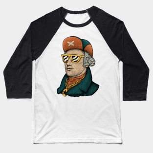 Alexander Hamilton - Totally Rad Rapper Baseball T-Shirt